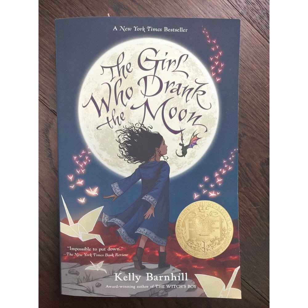 The Girl Who Drank the Moon Kelly Barnhill Newbery Medal Paperback Fantasy Book